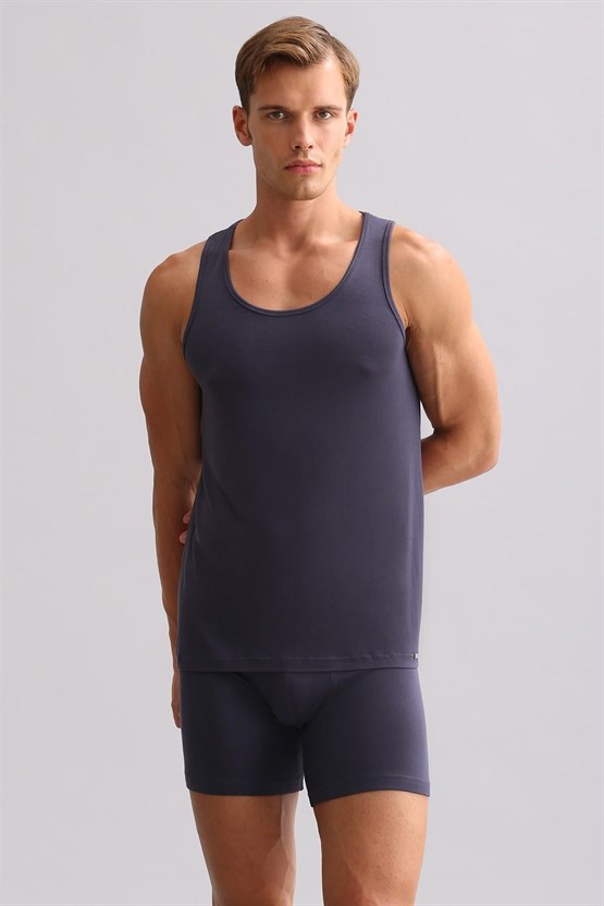 Mısırlı BAMBU ZEUS LUXURY Regular Fit Basic Atlet Antrasit