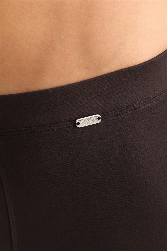 Mısırlı BAMBU ZEUS LUXURY Regular Fit Metal Armalı Boxer Kahverengi