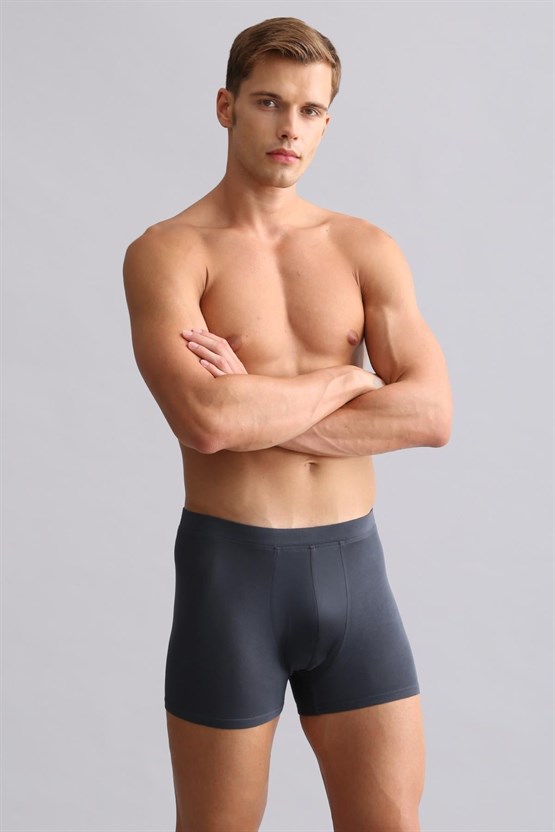 Mısırlı BAMBU ZEUS Regular Fit Boxer Antrasit