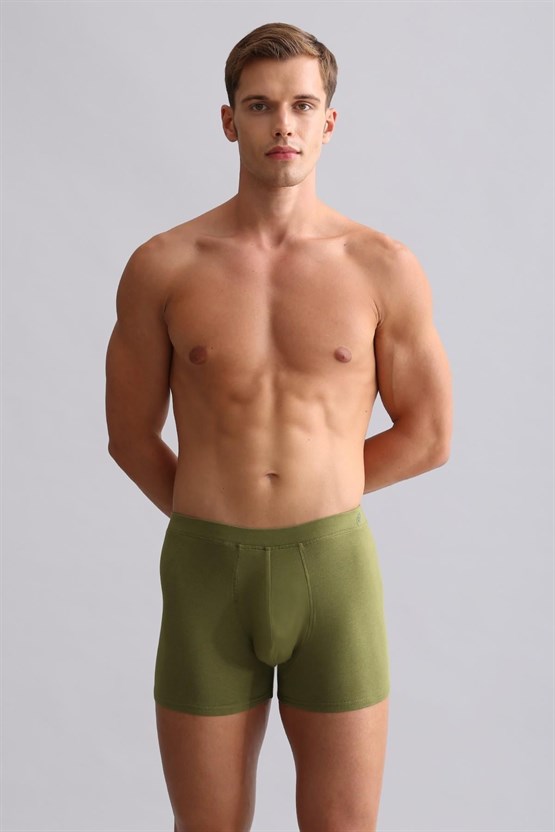 Mısırlı BAMBU ZEUS Regular Fit Boxer Haki