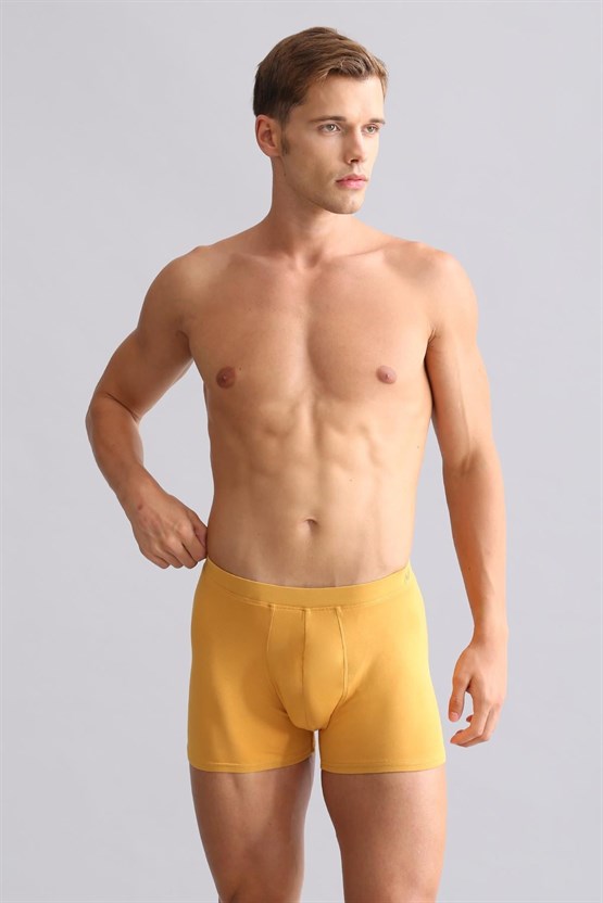 Mısırlı BAMBU ZEUS Regular Fit Boxer Hardal