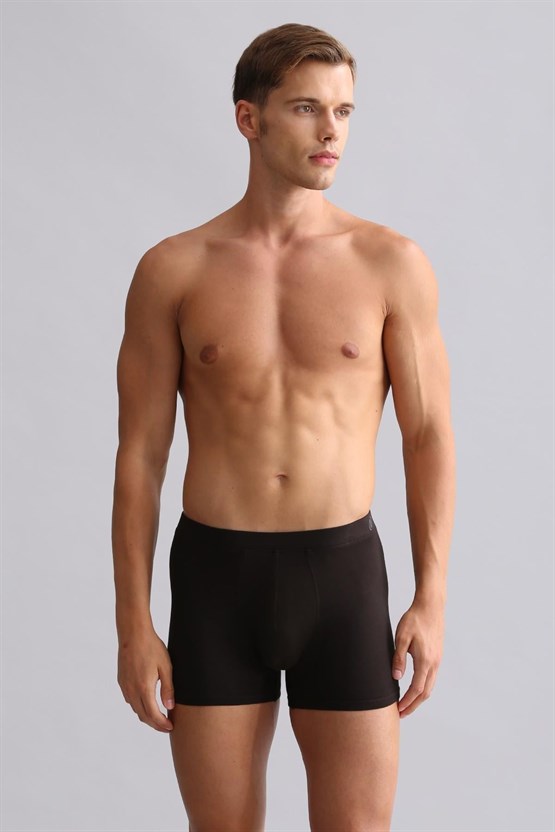 Mısırlı BAMBU ZEUS Regular Fit Boxer Kahverengi