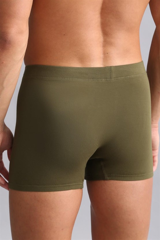 Mısırlı BAMBU ZEUS Regular Fit Boxer Koyu Haki