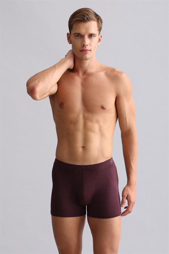 Mısırlı BAMBU ZEUS Regular Fit Boxer Mor