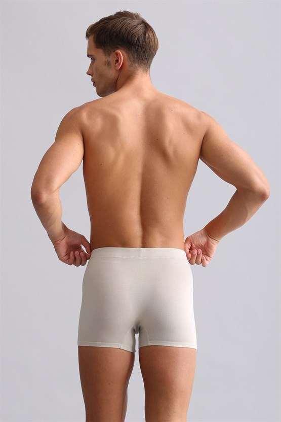 Mısırlı BAMBU ZEUS Regular Fit Boxer Toprak Bej