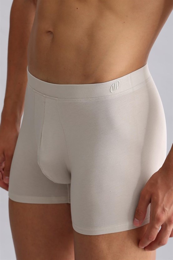 Mısırlı BAMBU ZEUS Regular Fit Boxer Toprak Bej