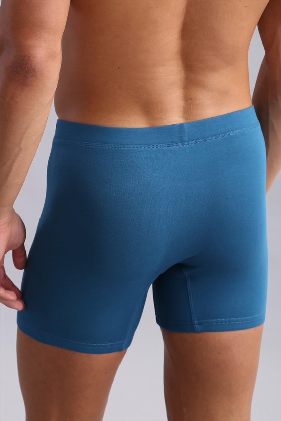 Mısırlı BAMBU ZEUS Regular Fit Long Boxer Petrol