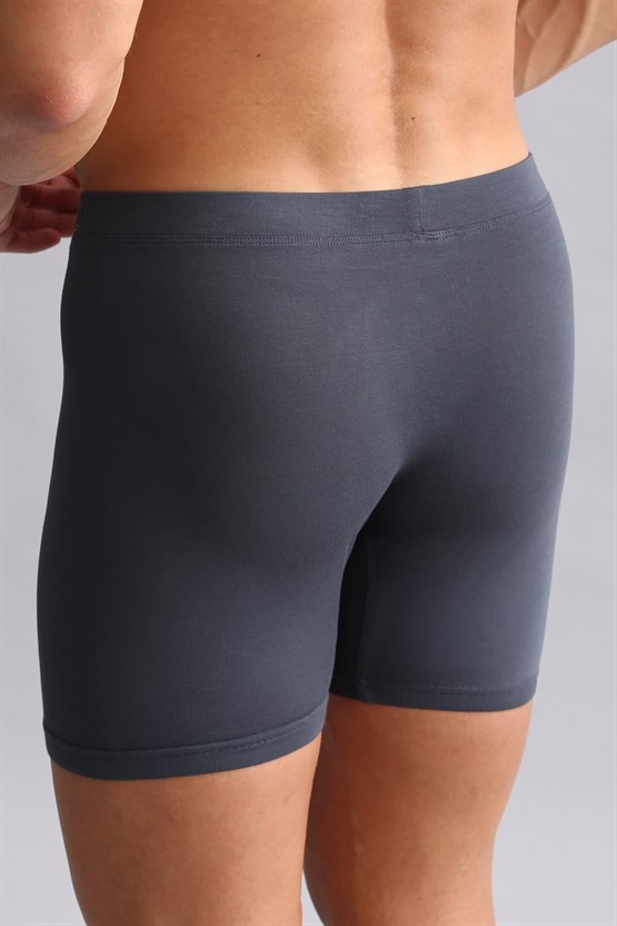 Mısırlı BAMBU ZEUS Regular Fit Long Boxer Antrasit