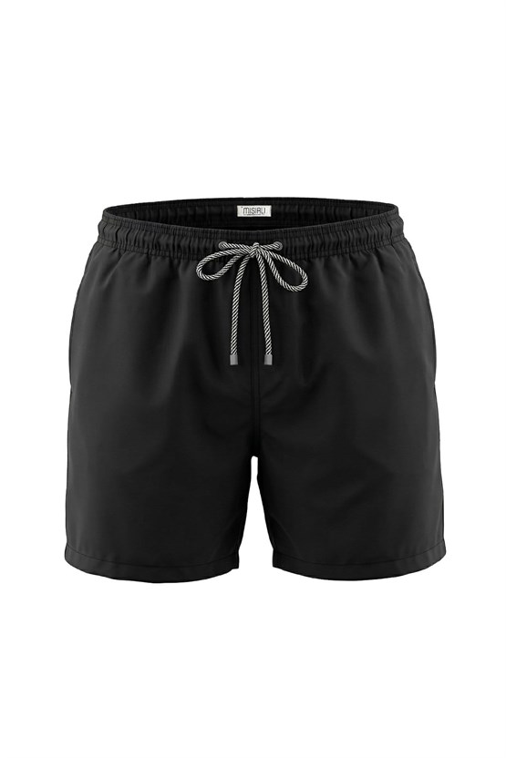 Mısırlı Basıc Deniz Şort Siyah