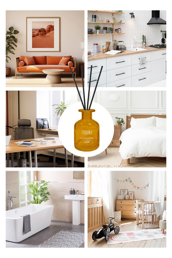 Mısırlı Cashmere – 125 ml Çubuklu Oda Kokusu Renksiz