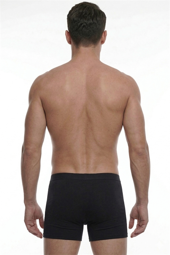 Mısırlı Erkek  Silverman GÜMÜŞ Boxer Uzun - Long Siyah