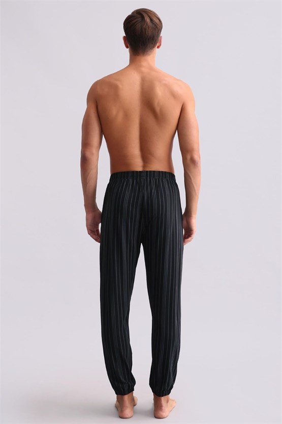 Mısırlı Erkek Bambu Jogger Pantolon Siyah
