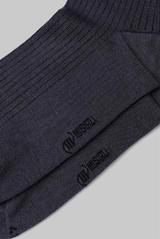 Mısırlı Erkek Bambu Tekli Soket Çorap Füme