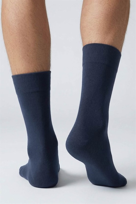 Mısırlı Erkek Bambu Tekli Soket Çorap Jean