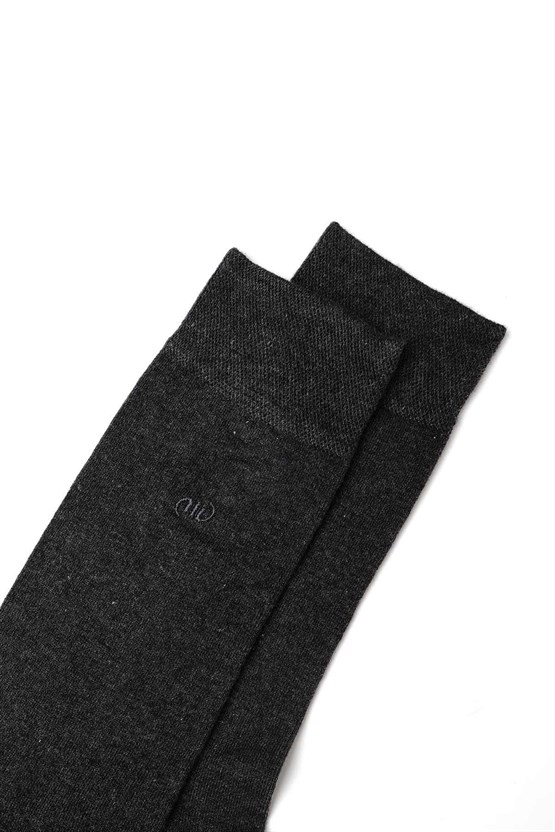 Mısırlı Erkek Modal Tekli Soket Çorap Antrasit