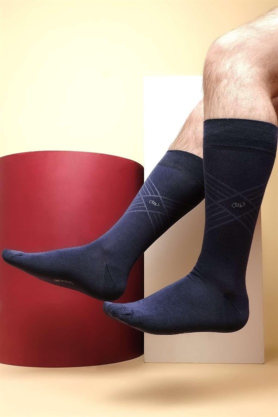 Mısırlı Erkek Modal Tekli Soket Çorap Jean