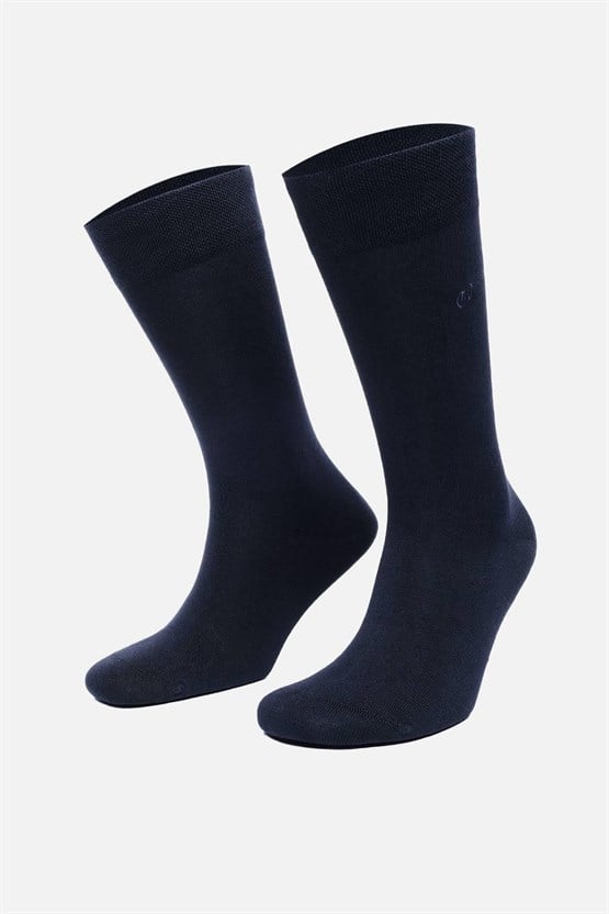 Mısırlı Erkek Modal Tekli Soket Çorap Lacivert