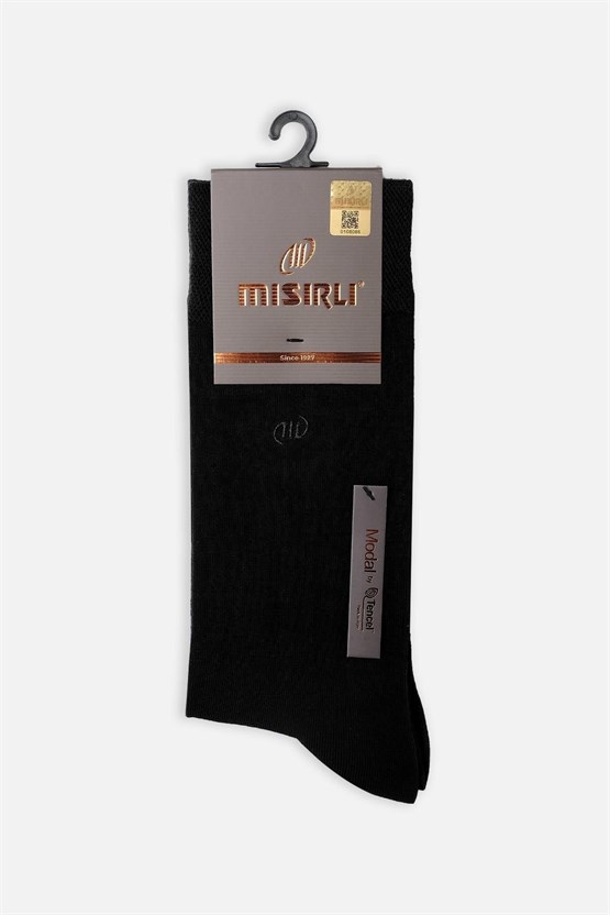 Mısırlı Erkek Modal Tekli Soket Çorap Siyah