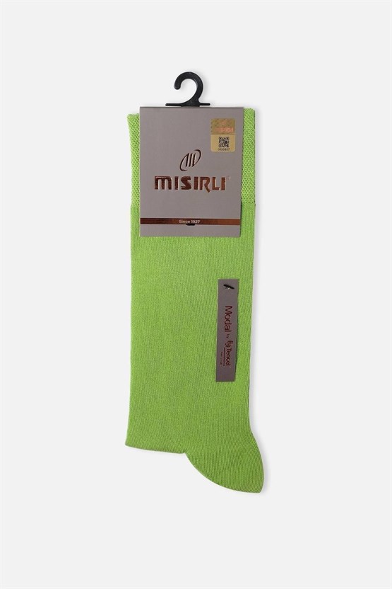 Mısırlı Erkek Modal Tekli Soket Çorap Yeşil