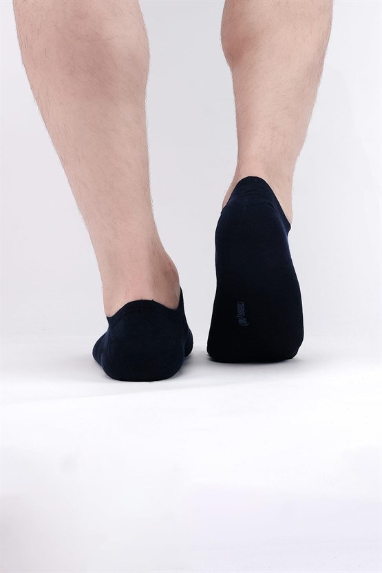 Mısırlı Erkek Modal Tekli Yazlık No Show Çorap Lacivert