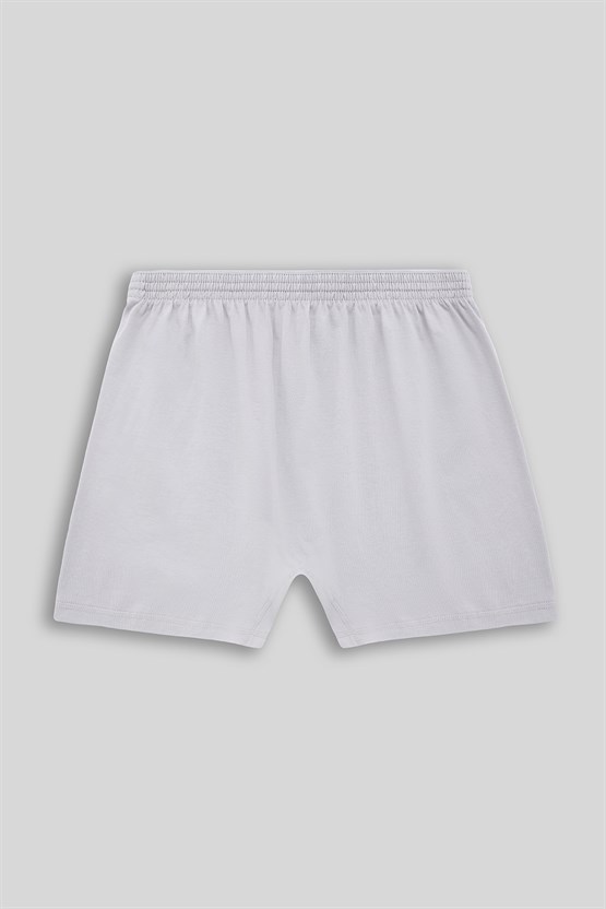 Mısırlı Erkek Pamuklu Ares Şort  Boxer Gri