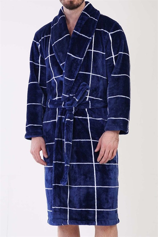 Mısırlı Erkek Welsoft Sabahlık Lacivert