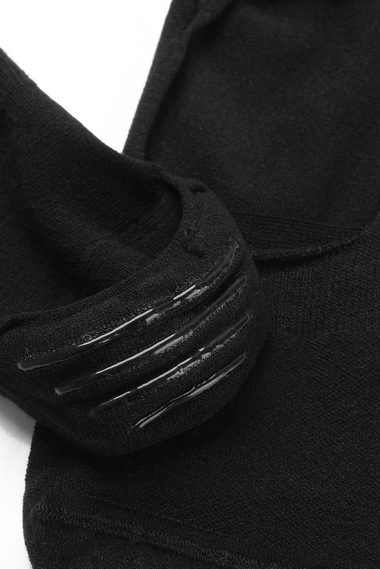 Mısırlı Kadın Bambu Tekli Yazlık Babet Çorap Siyah