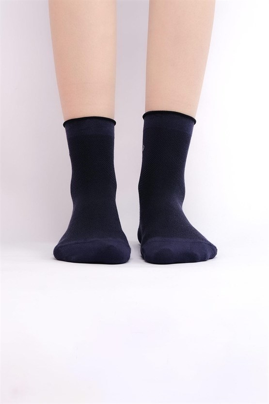 Mısırlı Kadın Bambu Tekli Yazlık Kısa Konç Çorap Jean