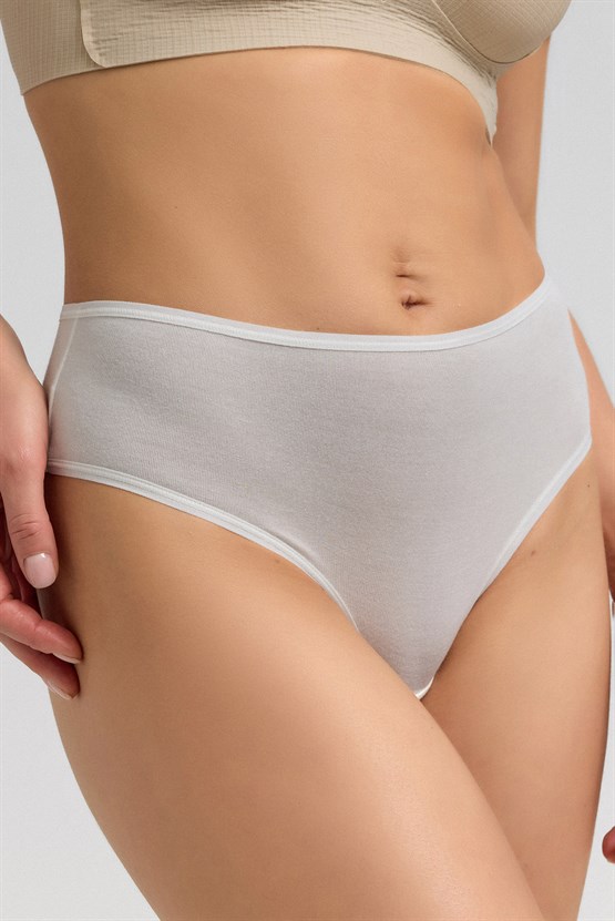 Mısırlı Micro Modal Cheeky Külot Ekru