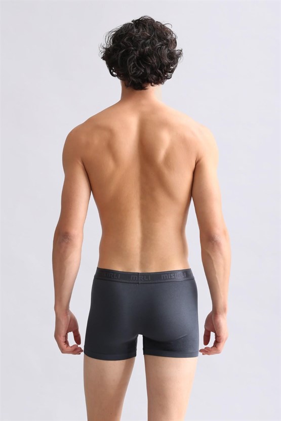 Mısırlı Modal by TENCEL Compact Cotton Klasik Boxer Antrasit