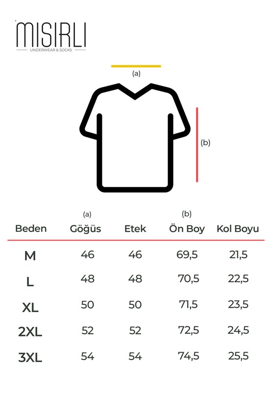 Mısırlı Modal by TENCEL HERCULES Slim Fit V Yaka Fanila / T-Shirt Gri Melanj