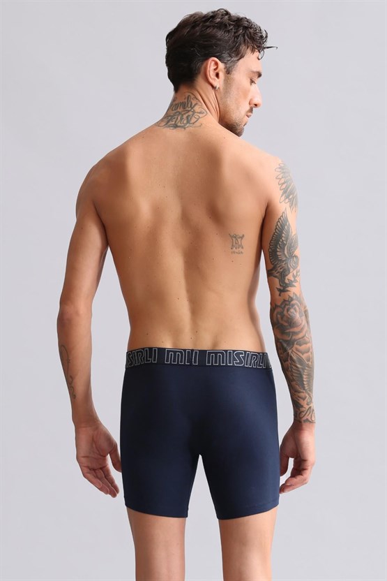 Mısırlı Modal by TENCEL SPARTACUS PERFORMANCE Long Boxer Lacivert