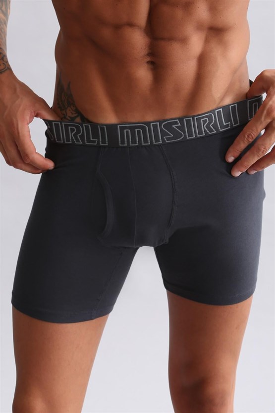 Mısırlı Modal by TENCEL SPARTACUS PERFORMANCE Long Boxer Antrasit