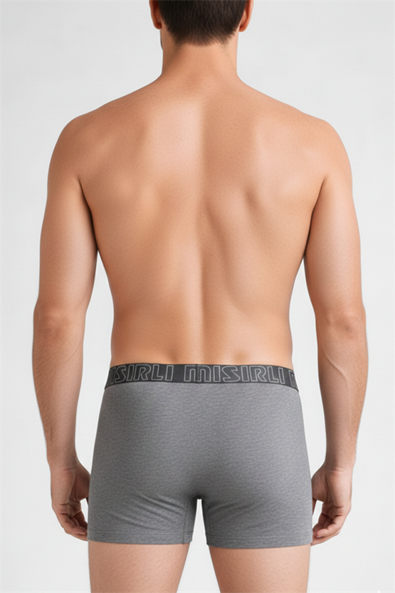 Mısırlı Modal by TENCEL SPARTACUS PERFORMANCE Boxer Gri
