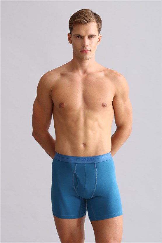 Mısırlı Modal by TENCEL SPARTACUS PLUS PERFORMANCE Long Boxer Petrol