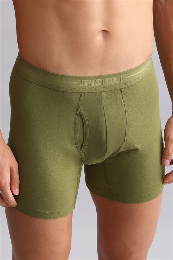 Mısırlı Modal by TENCEL SPARTACUS PLUS PERFORMANCE Long Boxer Haki