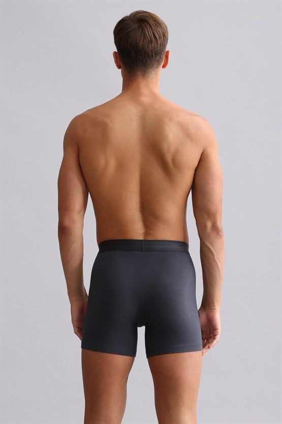 Mısırlı Modal by TENCEL SPARTACUS PLUS PERFORMANCE Long Boxer Antrasit