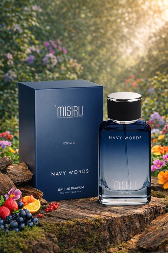 Mısırlı NAVY WORDS – 100 ml EDP Erkek Parfümü Renksiz