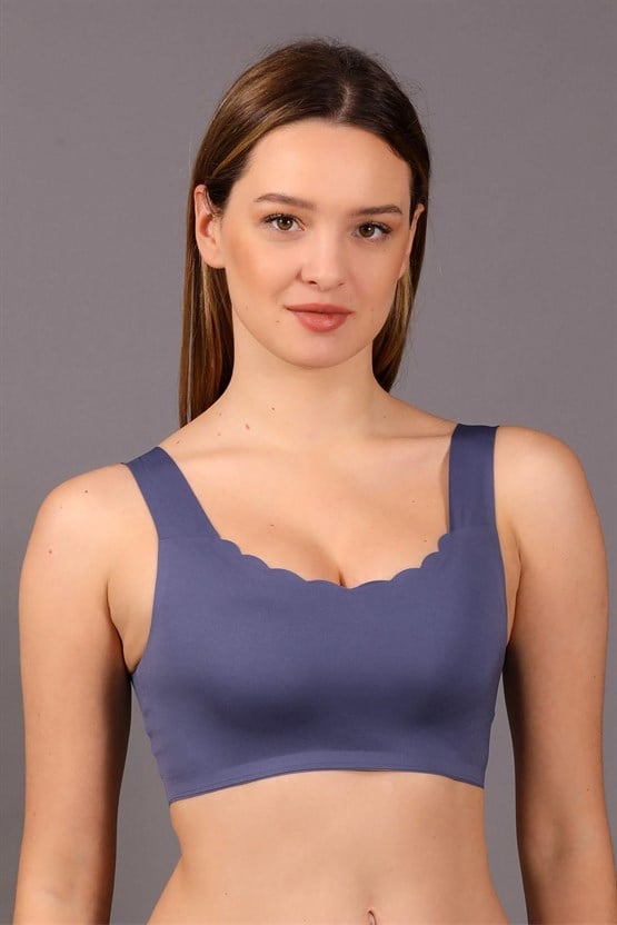 New Bra Desteksiz Hayalet Bralet Sütyen Antrasit