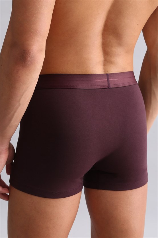 Mısırlı ORGANIC Pamuklu SPARTACUS PLUS PERFORMANCE Boxer Mor