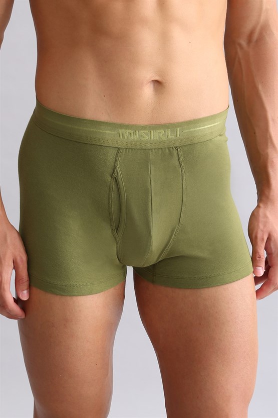 Mısırlı ORGANIC Pamuklu SPARTACUS PLUS PERFORMANCE Boxer Haki