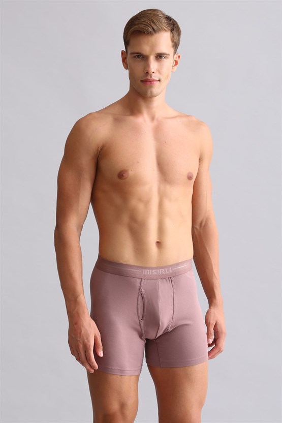 Mısırlı ORGANIC Pamuklu SPARTACUS PLUS PERFORMANCE Long Boxer Lavender