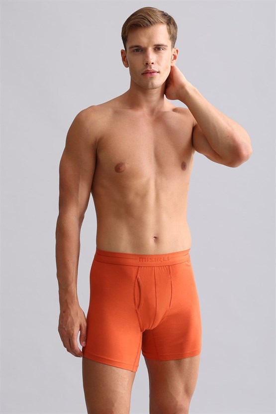 Mısırlı ORGANIC Pamuklu SPARTACUS PLUS PERFORMANCE Long Boxer Pas Kırmızı