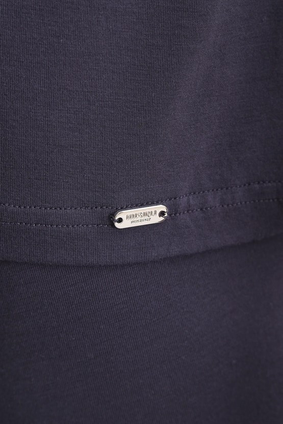 Mısırlı ORGANIC Pamuklu ZEUS LUXURY Regular Fit V Yaka Sporcu Atlet / T-Shirt Antrasit