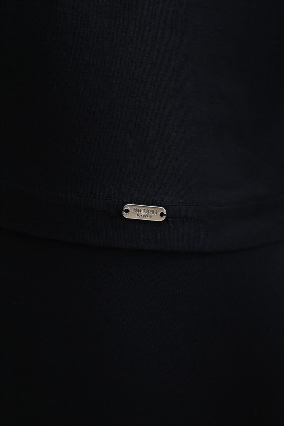 Mısırlı ORGANIC Pamuklu ZEUS LUXURY Regular Fit Basic Atlet Lacivert