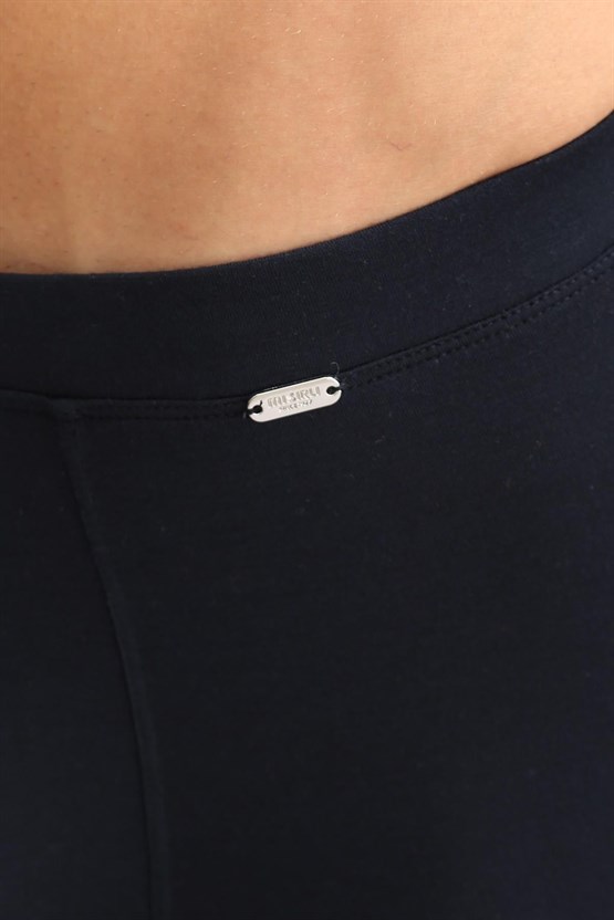 Mısırlı ORGANIC Pamuklu ZEUS LUXURY Regular Fit Metal Armalı Boxer Lacivert