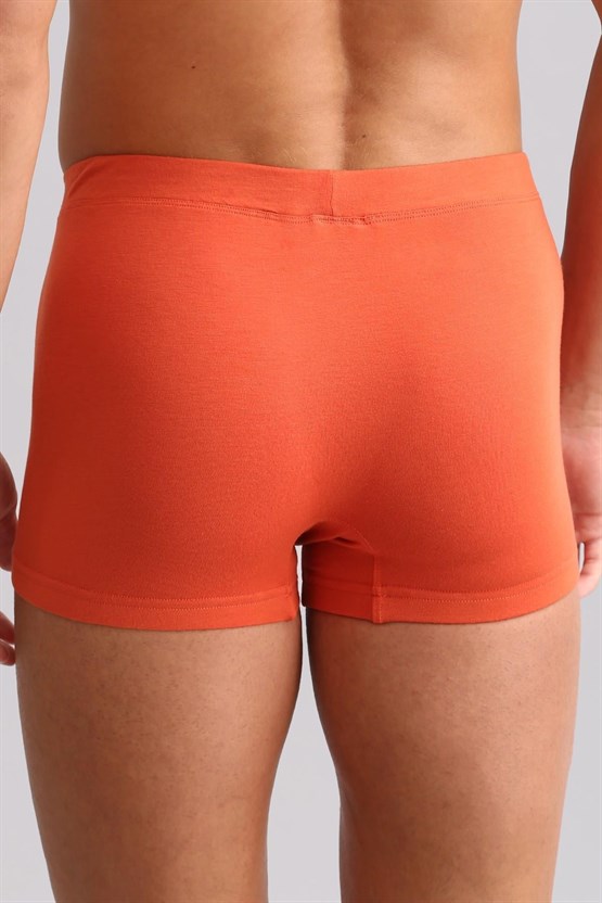 Mısırlı ORGANIC Pamuklu ZEUS LUXURY Regular Fit Metal Armalı Boxer Pas Kırmızı