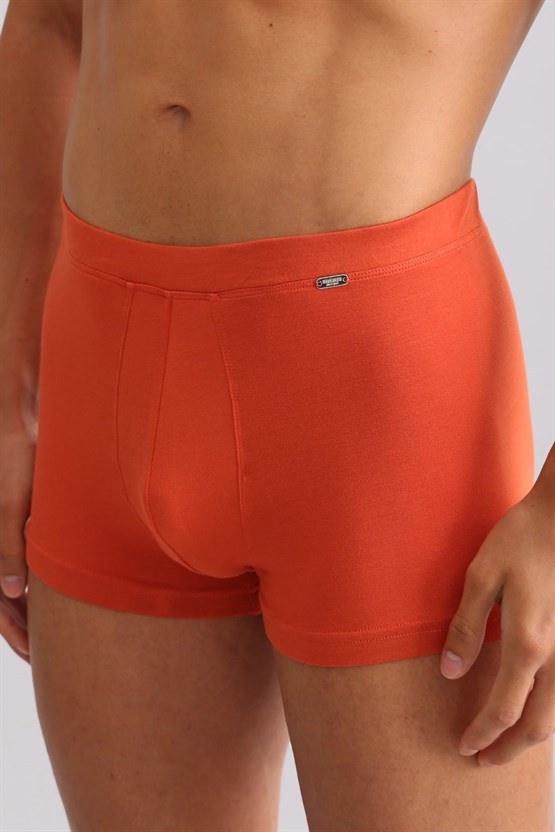 Mısırlı ORGANIC Pamuklu ZEUS LUXURY Regular Fit Metal Armalı Boxer Pas Kırmızı