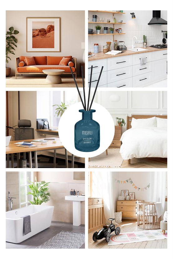 Mısırlı Ocean – 125 ml Çubuklu Oda Kokusu Renksiz