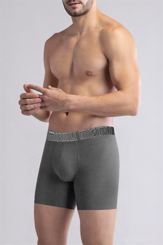 Mısırlı SPARTACUS PERFORMANCE Pamuklu Long Boxer Antrasit